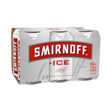 Smirnoff Ice Red Vodka Cans 375ml