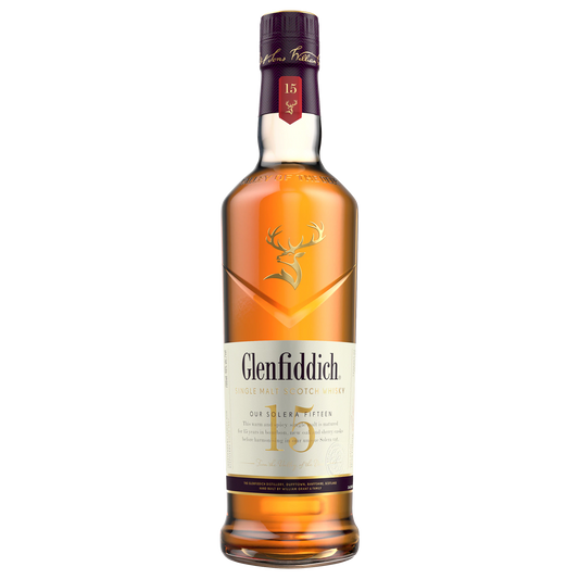 Glenfiddich 15 Year Old Single Malt Scotch Whisky 700ml