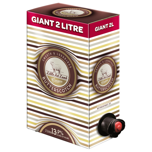 Little Fat Lamb Butterscotch Cream Cask 2L - Boozeit.com.au