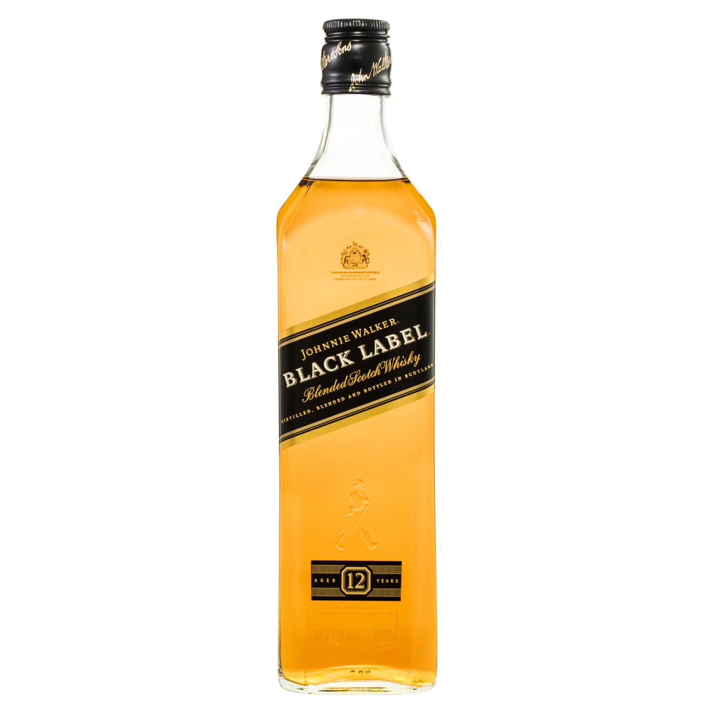 Johnnie Walker Black Label Blended Scotch Whisky 700ml - Boozeit.com.au