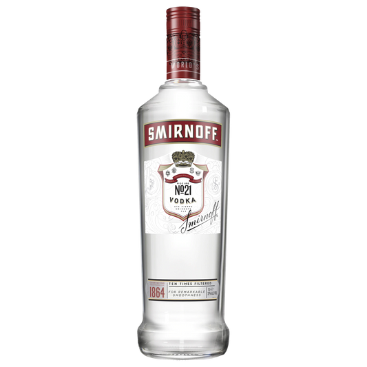 Smirnoff Red Label Vodka 1L - Boozeit.com.au