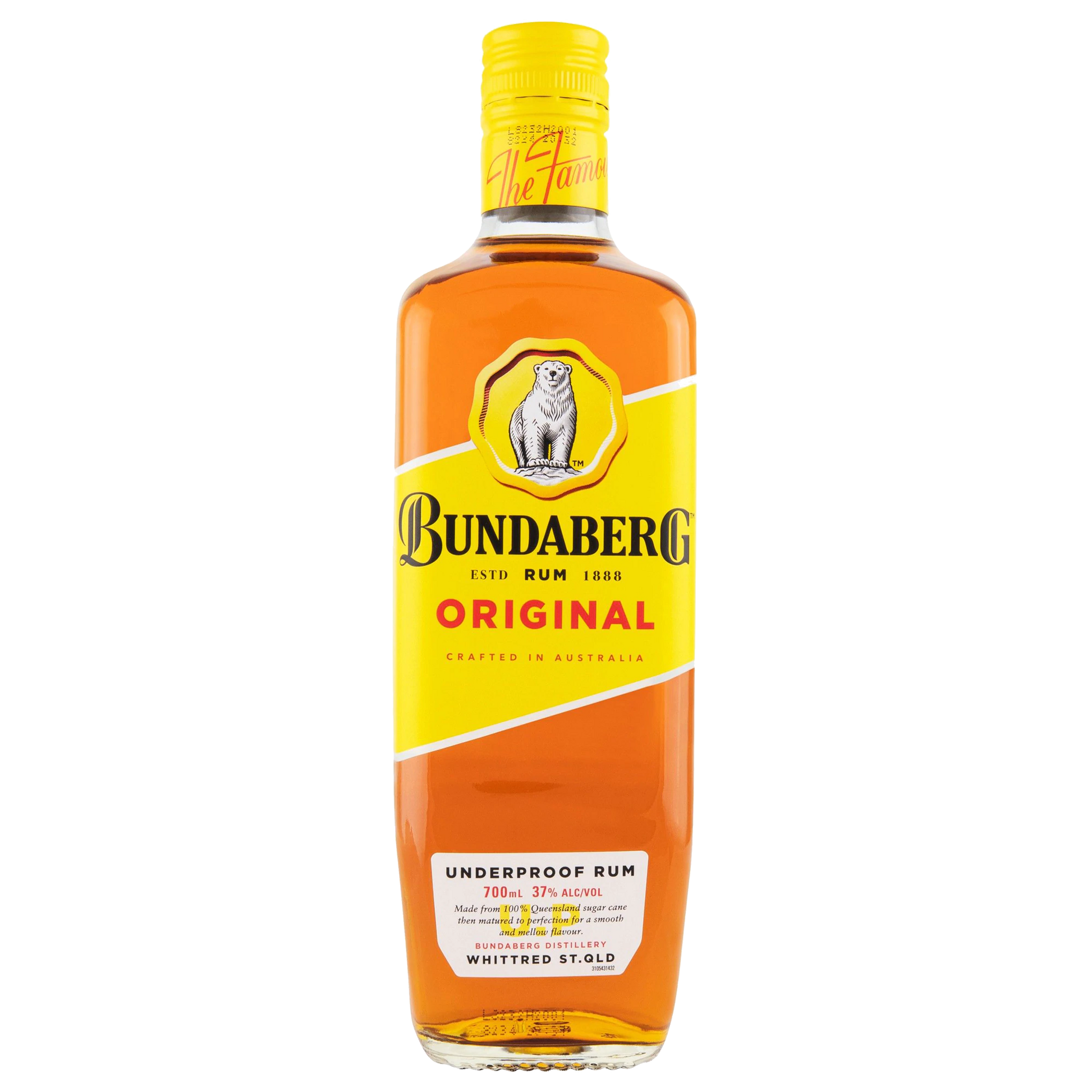 Bundaberg Rum Original 700ml - Boozeit.com.au