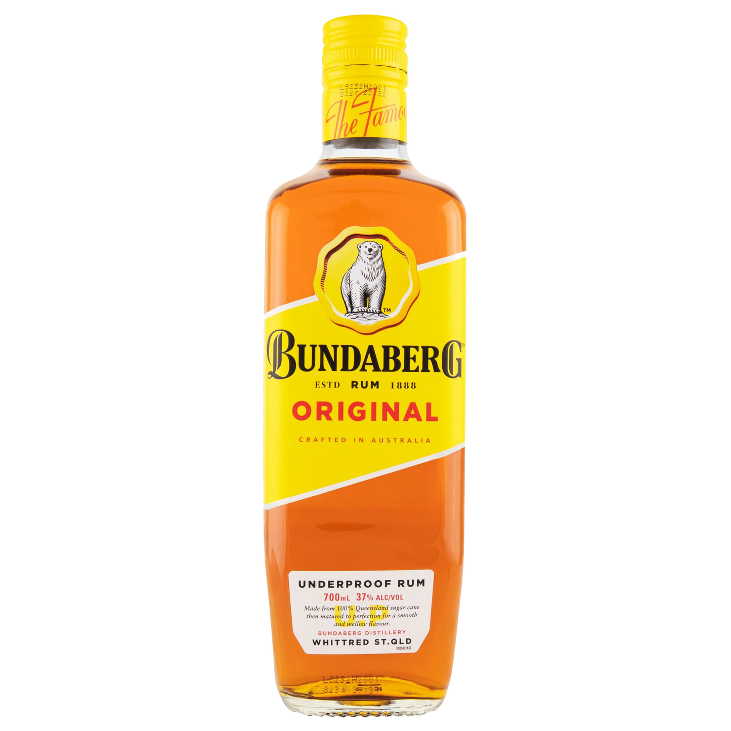 Bundaberg Rum Original 700ml - Boozeit.com.au