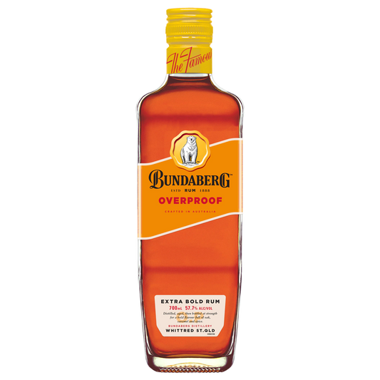 Bundaberg Rum Overproof 700ml - Boozeit.com.au