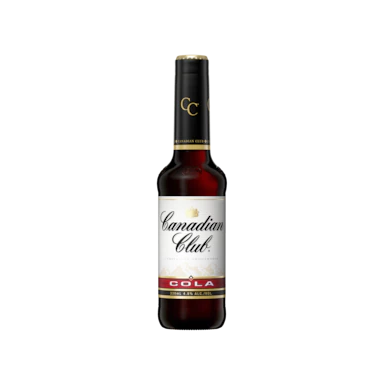 Canadian Club Whisky & Cola Bottles 330ml