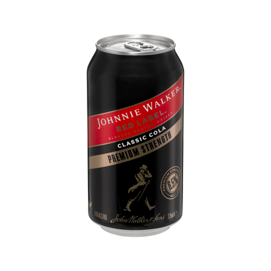 Johnnie Walker & Cola Premium Blend Can 375ml