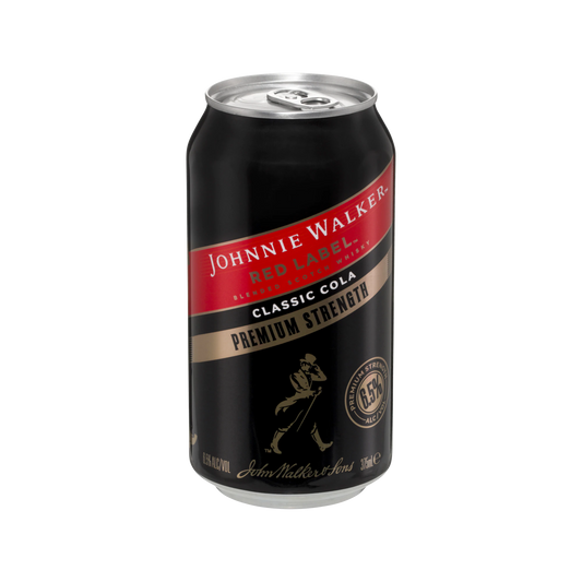Johnnie Walker & Cola Premium Blend Cans 375ml