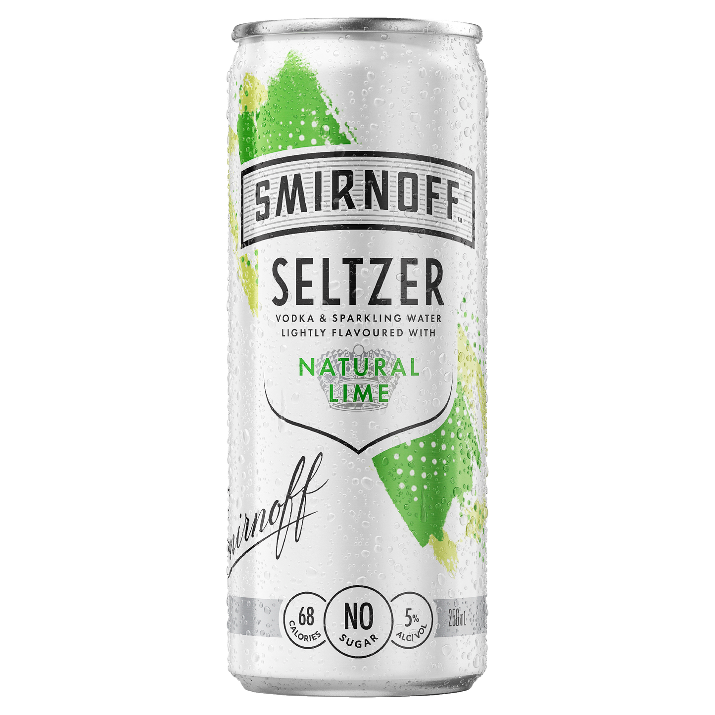 Smirnoff Classic Lime Seltzer 250ml