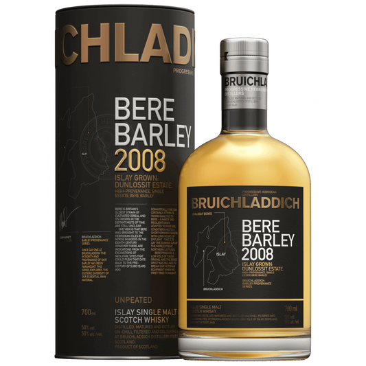 Bruichladdich Bere Barley 2008 Single Malt Scotch Whisky 700ml