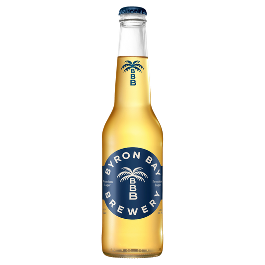 Byron Bay Premium Lager Bottle 355ml