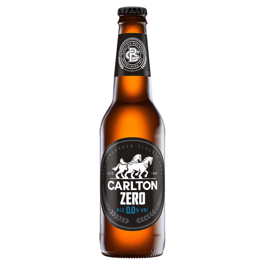 Carlton Zero Non-Alcoholic Bottle 330ml