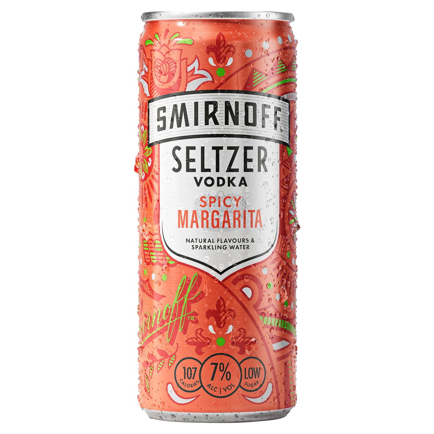 Smirnoff Spicy Margarita Seltzer 7% 250ml