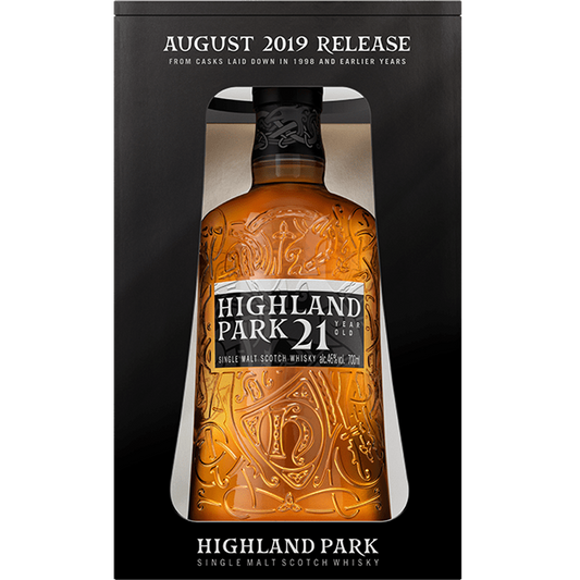 Highland Park 21 Year Old Single Malt Scotch Whisky August 2019 Release 700ml