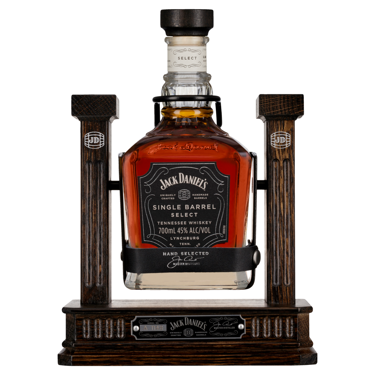 Jack Daniel's Single Barrel Select Tennessee Whiskey in Wooden Cradle ...