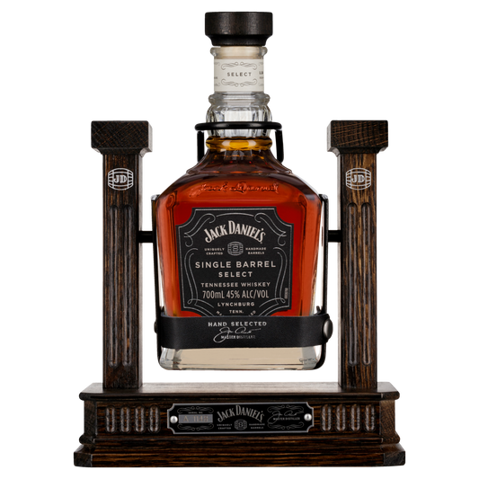 Jack Daniel's Single Barrel Select Tennessee Whiskey in Wooden Cradle Limited Edition 700ml
