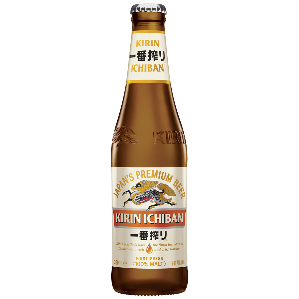 Kirin Ichiban Bottles 330ml