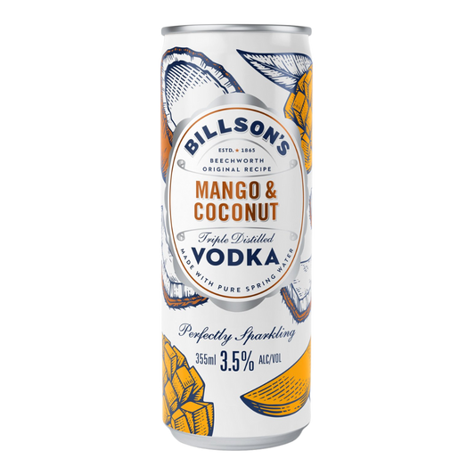 Billson's Vodka Mango & Coconut 355ml
