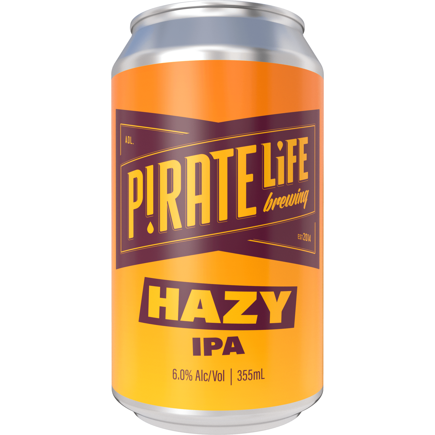 Pirate Life Brewing Hazy IPA 355ml