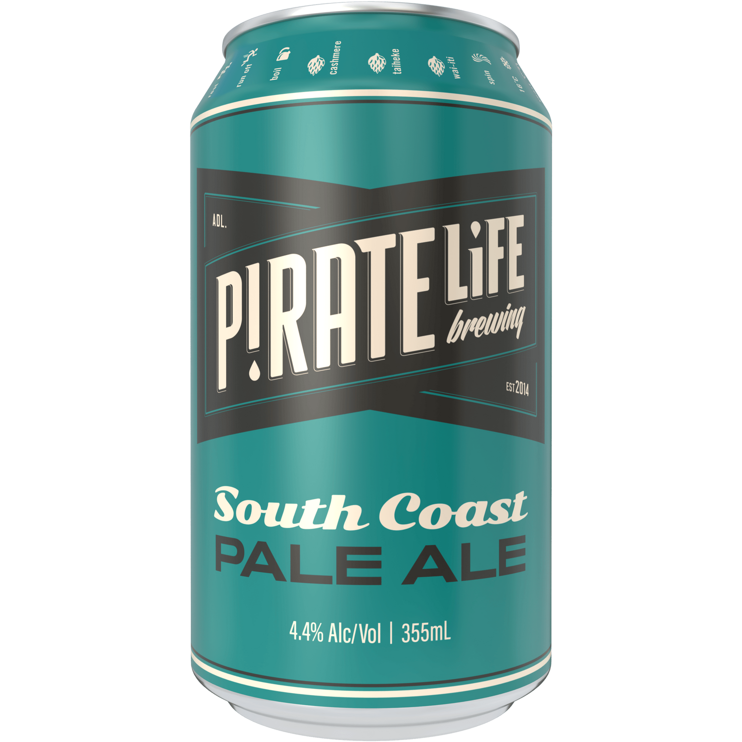Pirate Life Brewing South Coast Pale Ale 355ml - Boozeit.com.au