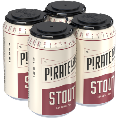 Pirate Life Brewing Stout 355ml