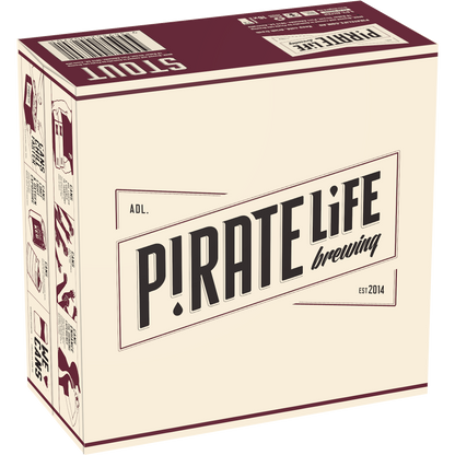 Pirate Life Brewing Stout 355ml