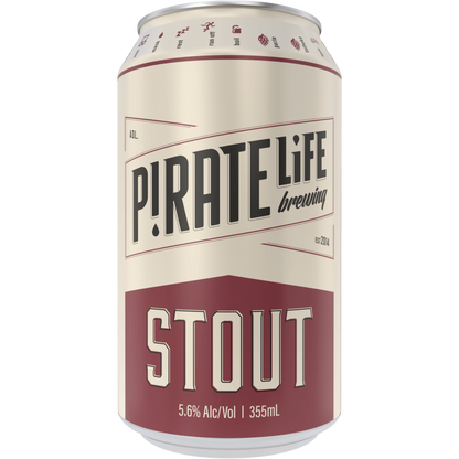 Pirate Life Brewing Stout 355ml