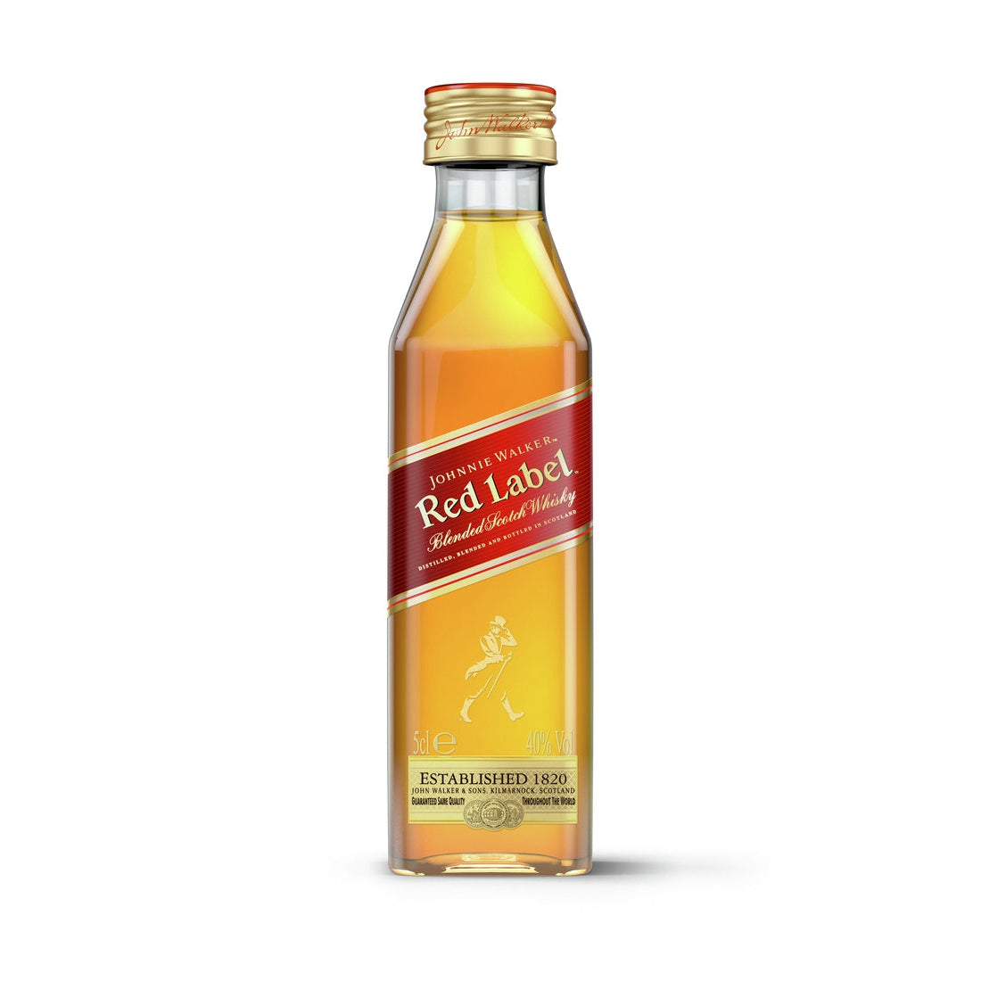 Johnnie Walker Red Label Blended Scotch Whisky 50ml – Boozeit.com.au