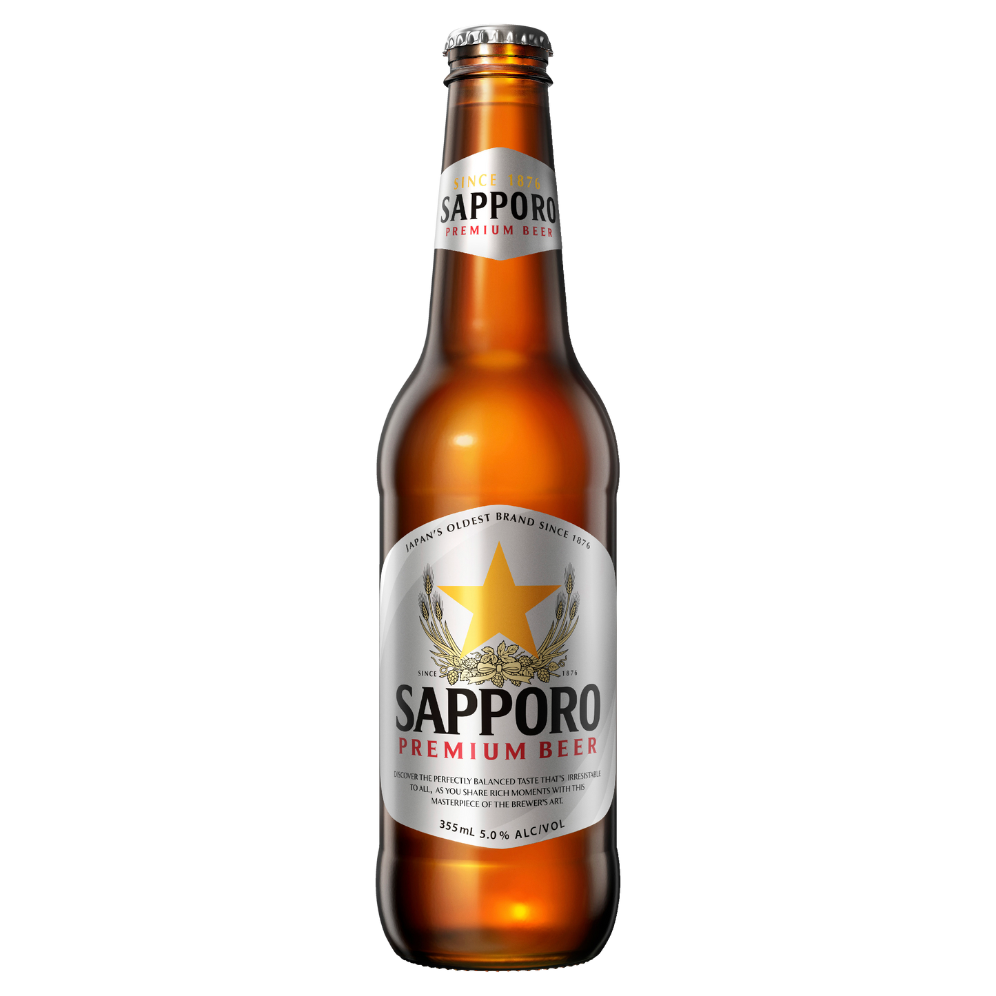 Sapporo Premium Bottle 355ml
