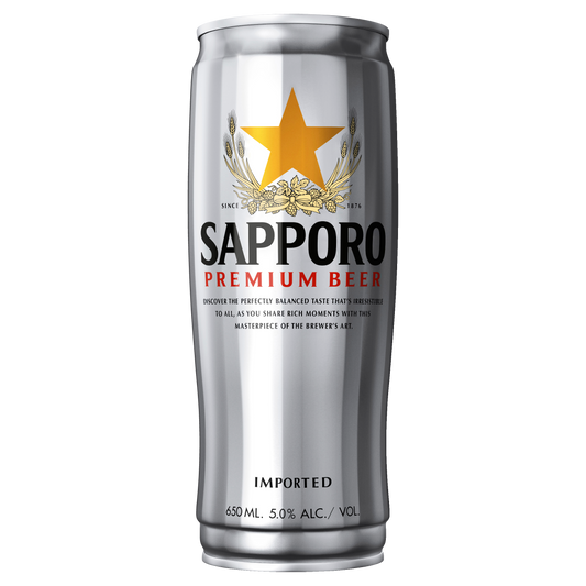 Sapporo Premium Beer 650ml