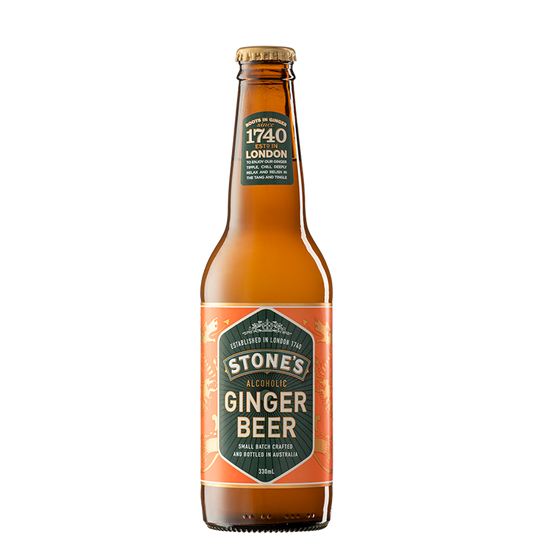 Stone's Alcoholic Ginger Beer Bottles 330ml