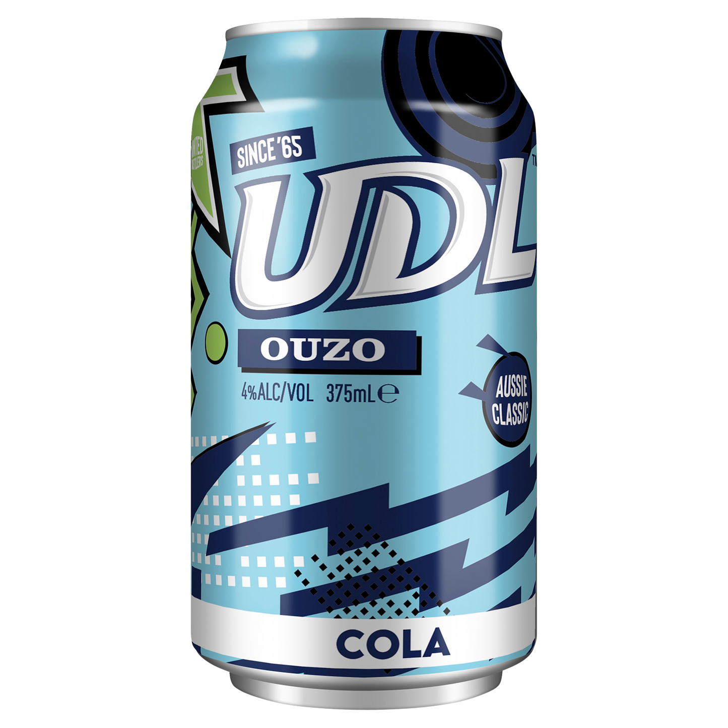 UDL Ouzo & Cola Cans 375ml