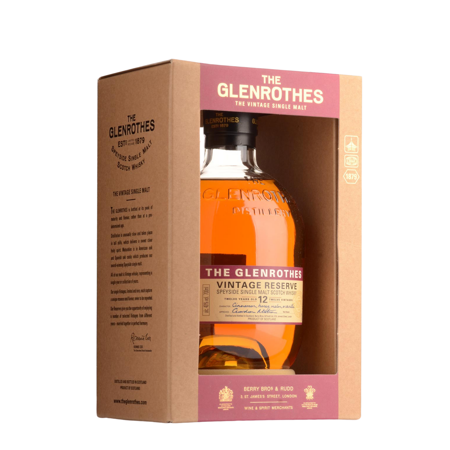 The Glenrothes Vintage Reserve 12 Year Old 700ml
