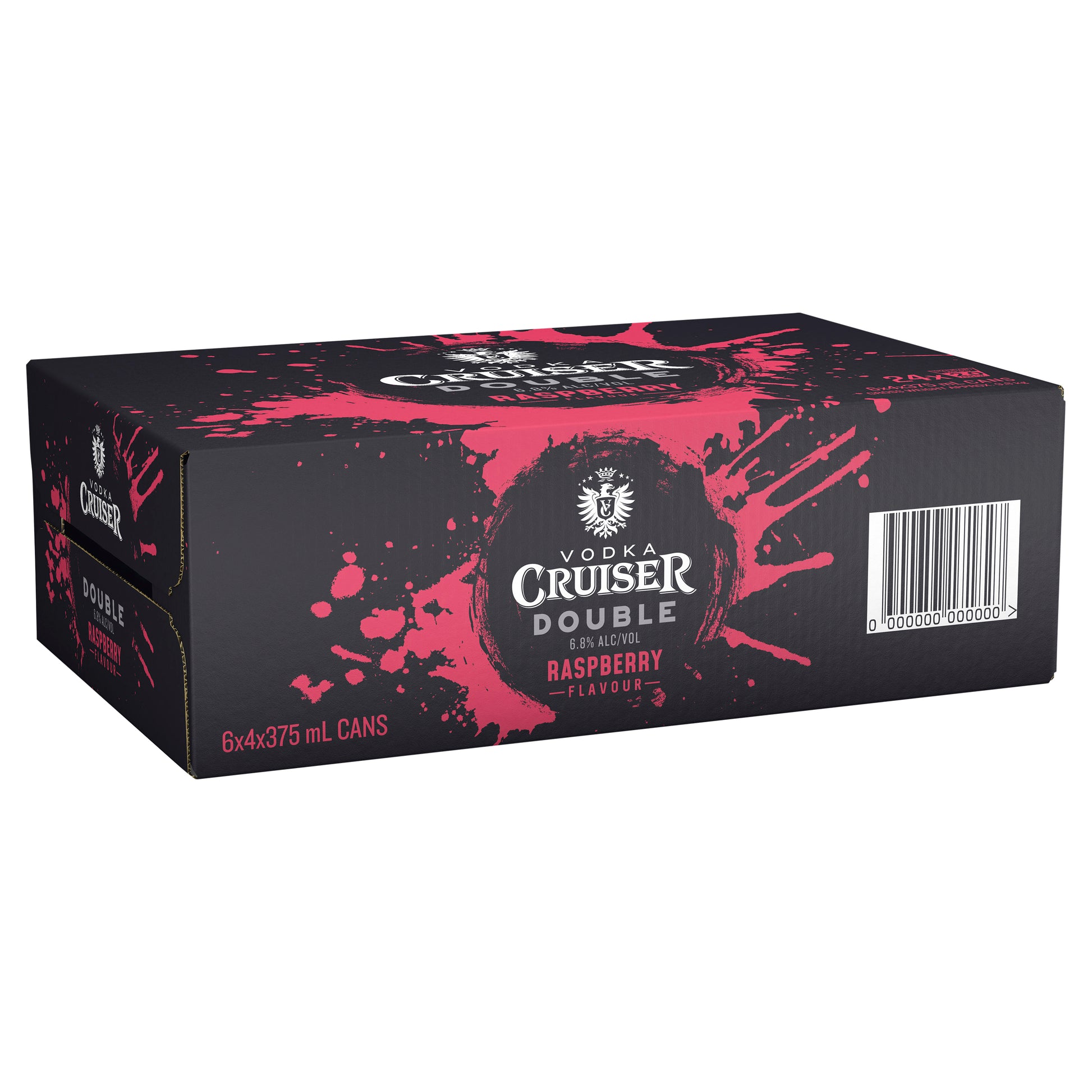Vodka Cruiser Double Raspberry 6.8% Cans 375ml – Boozeit.com.au