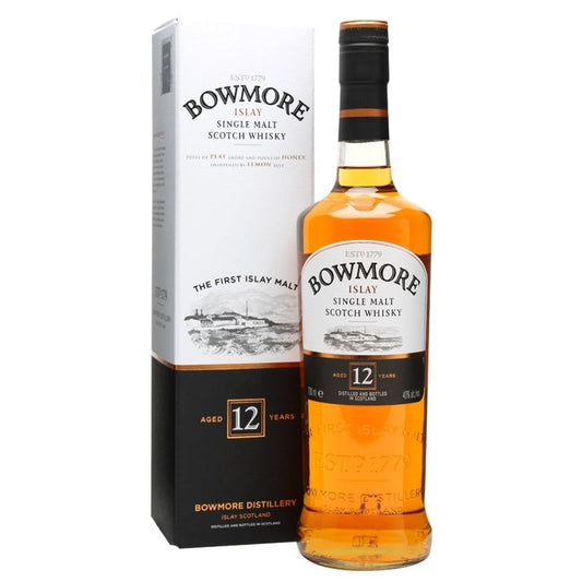 Bowmore 12 Year Old Single Malt Scotch Whisky 700ml