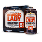 Bearded Lady Bourbon Whiskey & Cola 8% 375ml