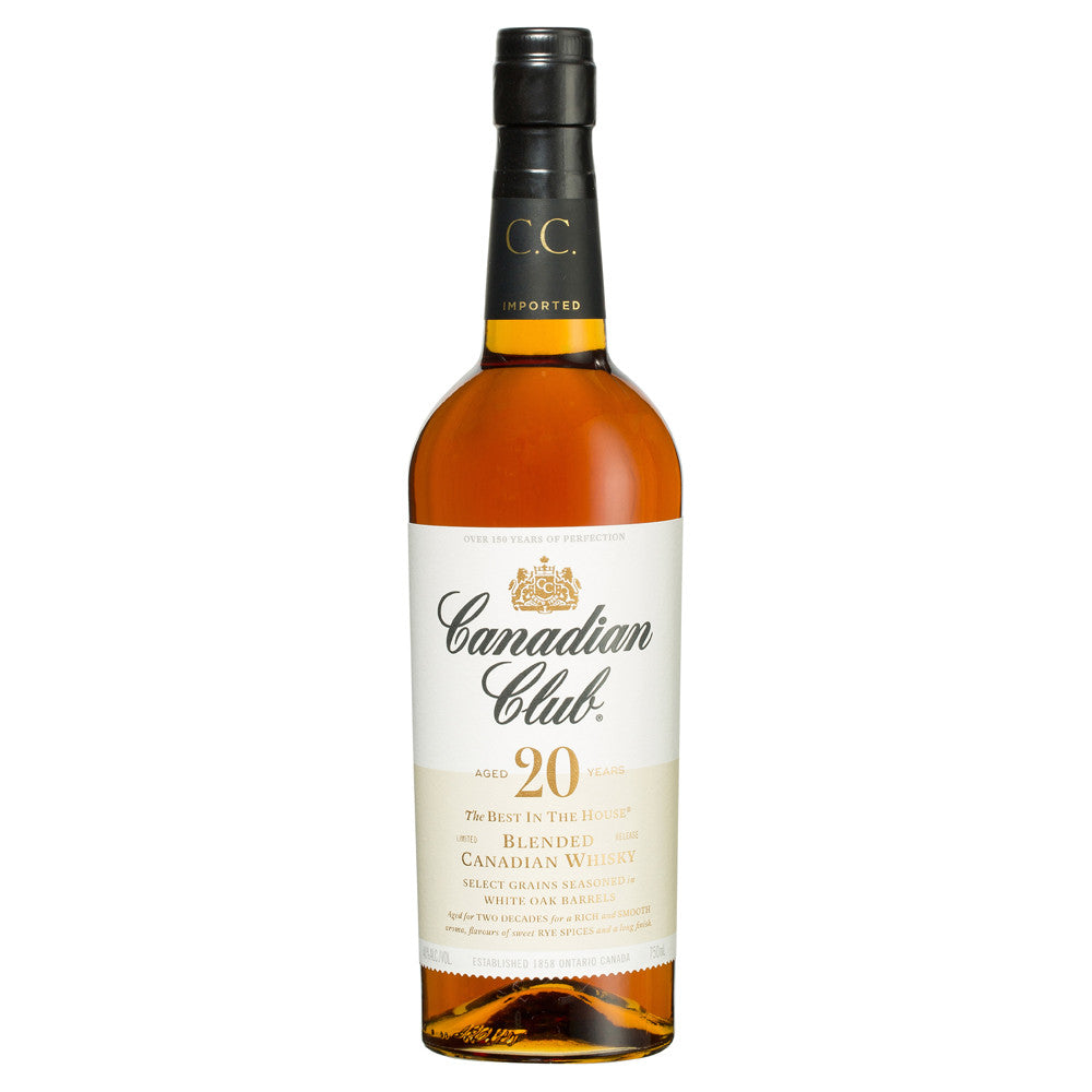 Canadian Club 20 Year Old Canadian Whisky 700ml