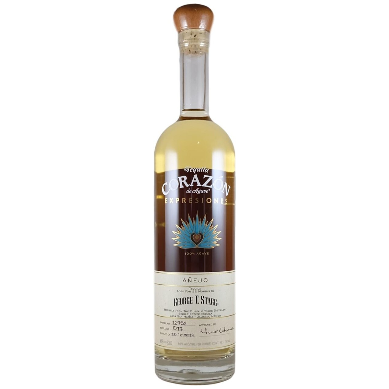 Corazon Expresiones George T. Stagg Anejo Tequila 750ml