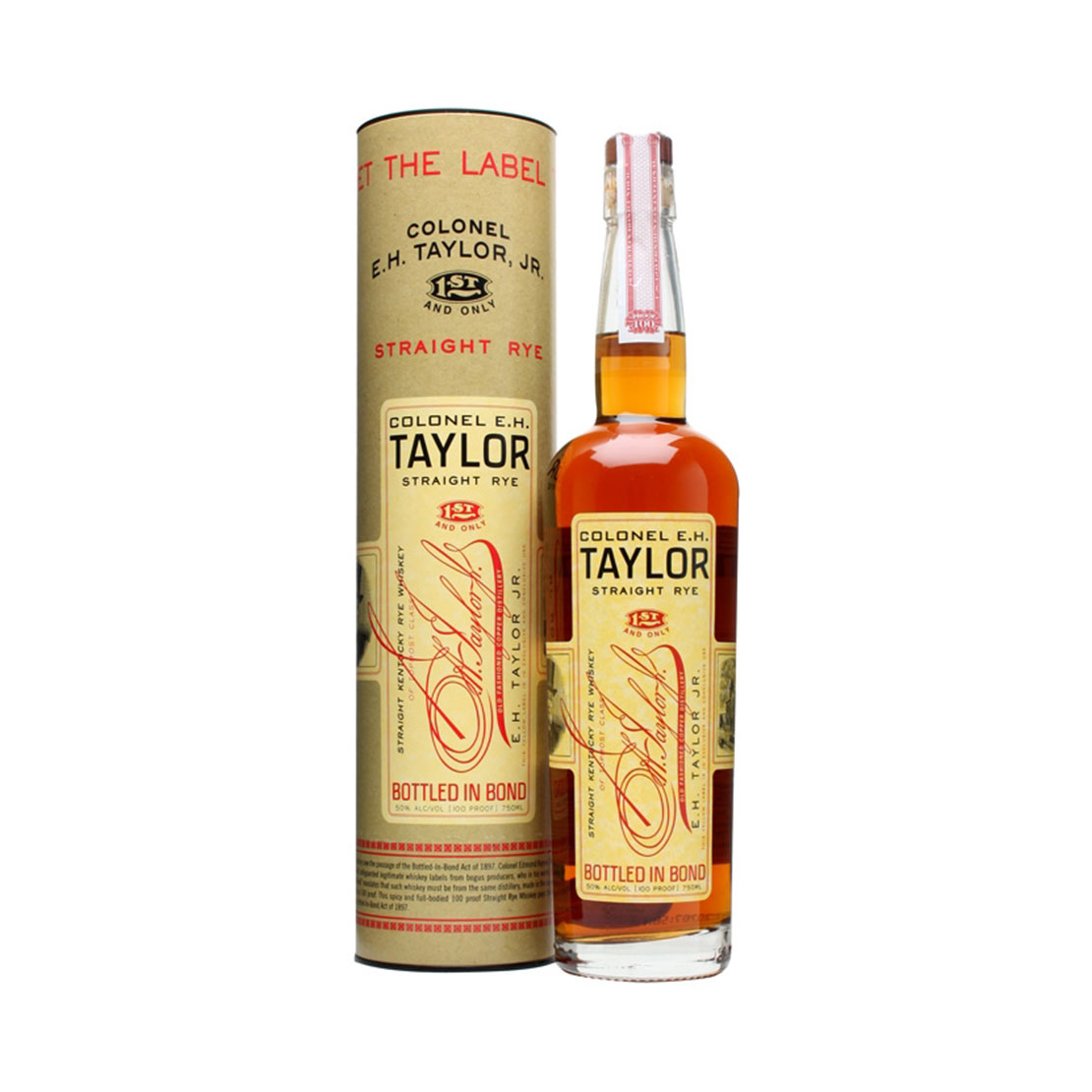 Colonel E.H. Taylor Straight Rye Whisky 750ml