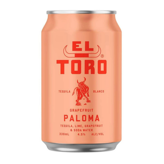 El Toro Grapefruit Paloma 330ml - Boozeit.com.au