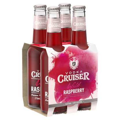 Vodka Cruiser Wild Raspberry 275ml