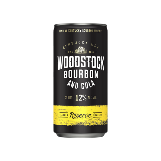 Woodstock Bourbon & Cola 12% 200ml