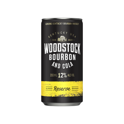 Woodstock Bourbon & Cola 12% 200ml