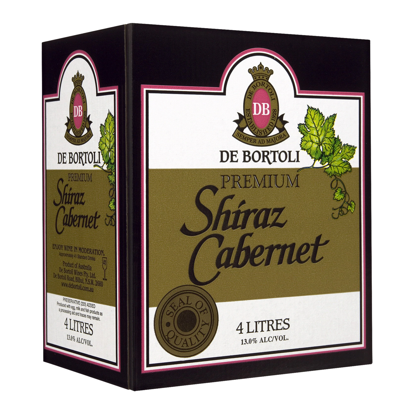 De Bortoli Premium Shiraz Cabernet Cask 4L