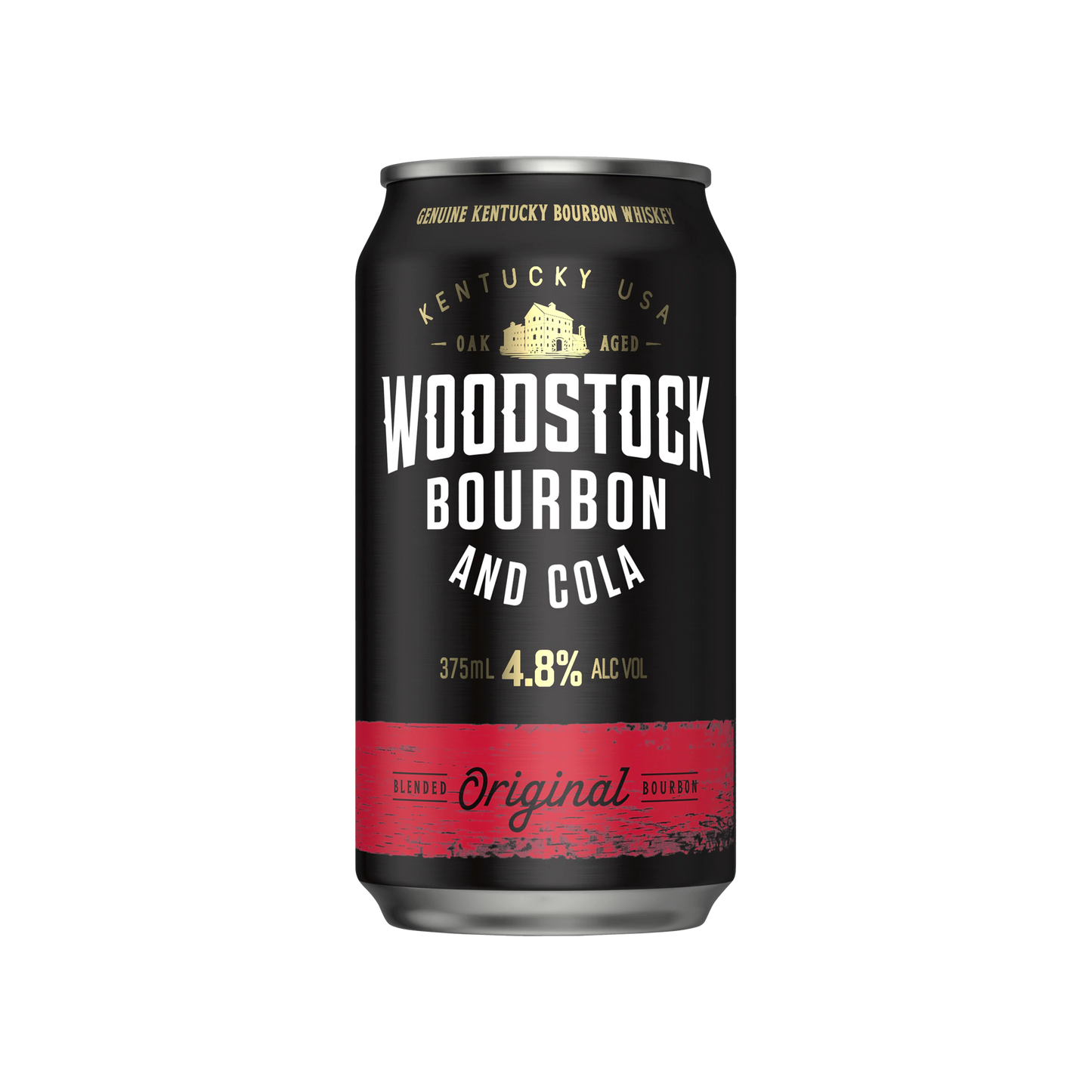 Woodstock Bourbon & Cola 4.8% 375ml