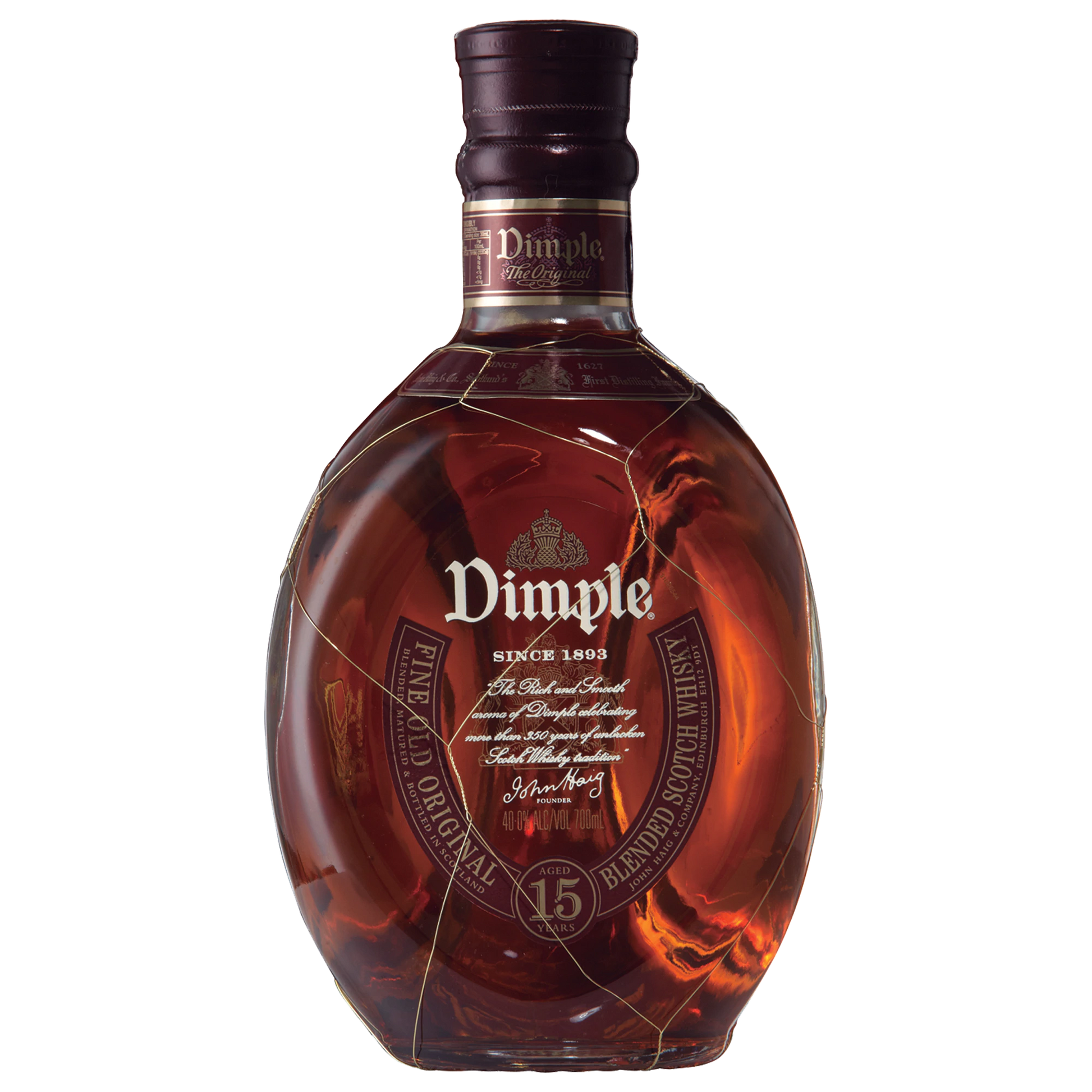Dimple 15 Year Old Blended Scotch Whisky 700ml - Boozeit.com.au