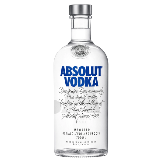 Absolut Vodka 700ml - Boozeit.com.au