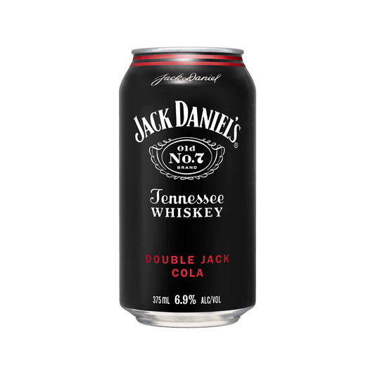 Jack Daniel's Tennessee Whiskey Double Jack & Cola Cans 375ml