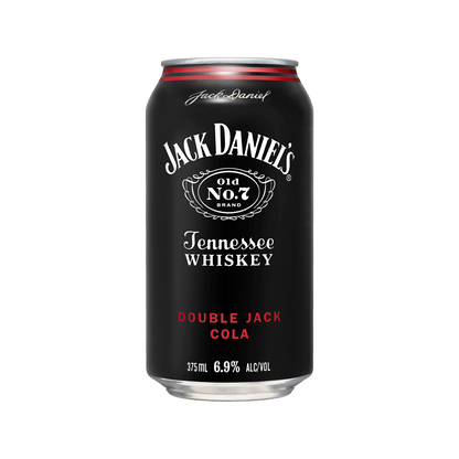 Jack Daniel's Tennessee Whiskey Double Jack & Cola Cans 375ml