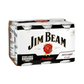 Jim Beam Bourbon & Zero Sugar Cans 375ml