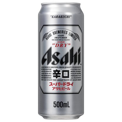 Asahi Super Dry Cans 500ml - Boozeit.com.au